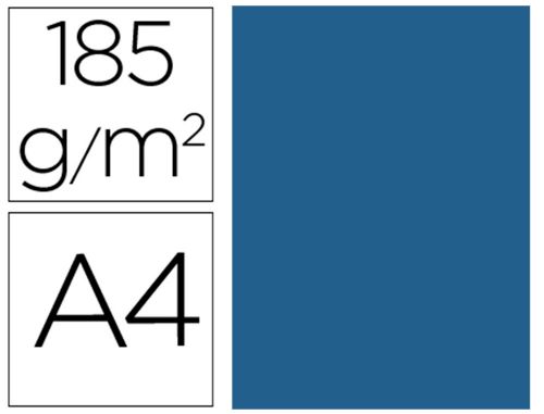 Cartolina guarro din a4 azul mar 185 gr pack de 50 folhas , Guarro , 54752 , 3148954222646